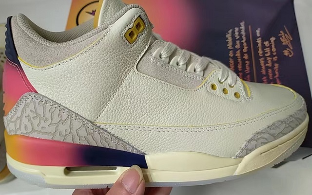 Women Air Jordan 3 J Balvin [Women Cheap Jordans 3 34]